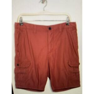 NWT Union Fairview mens cargo shorts 30 in red clay